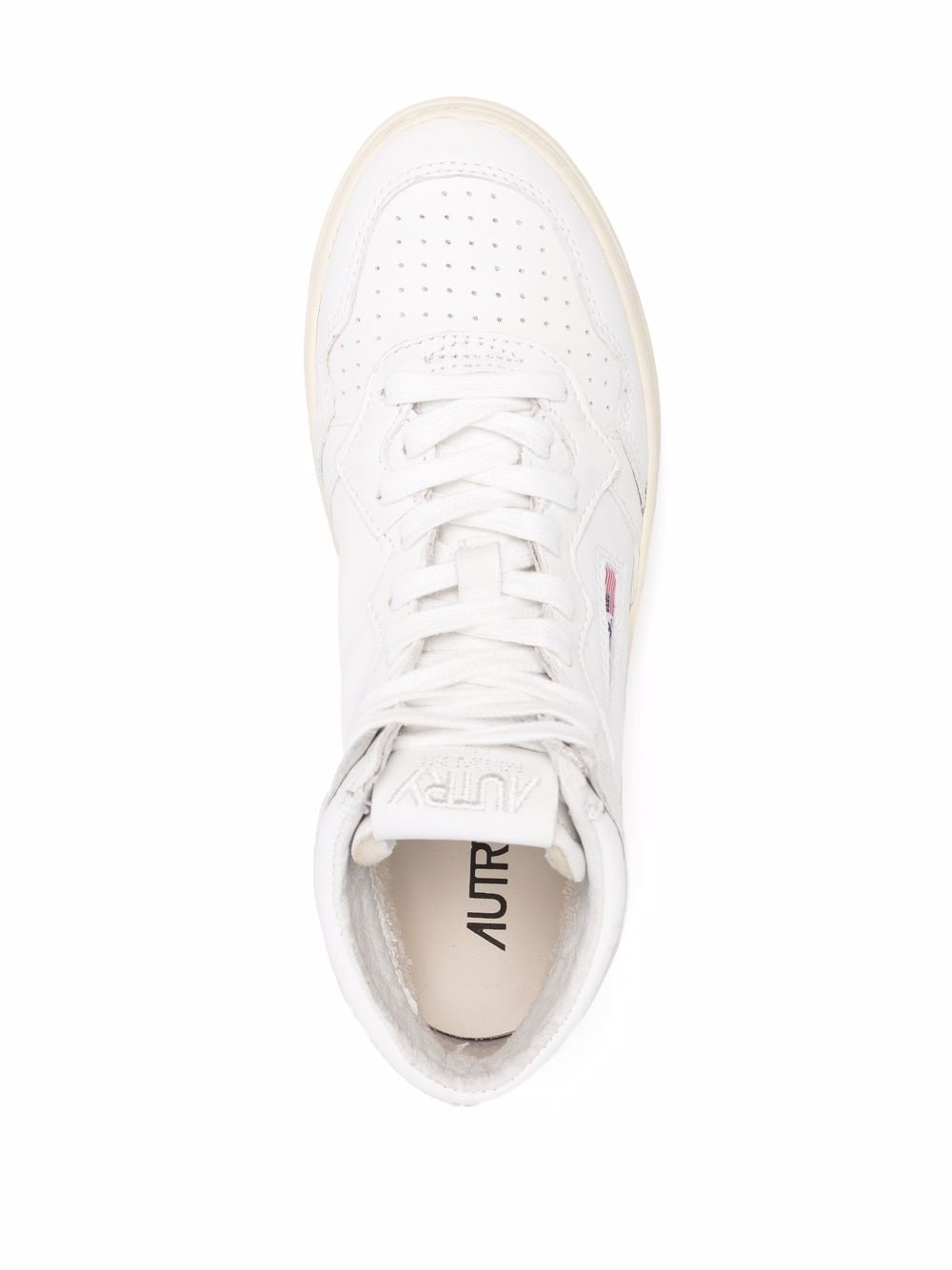 Medalist logo-patch lace-up sneakers - 4