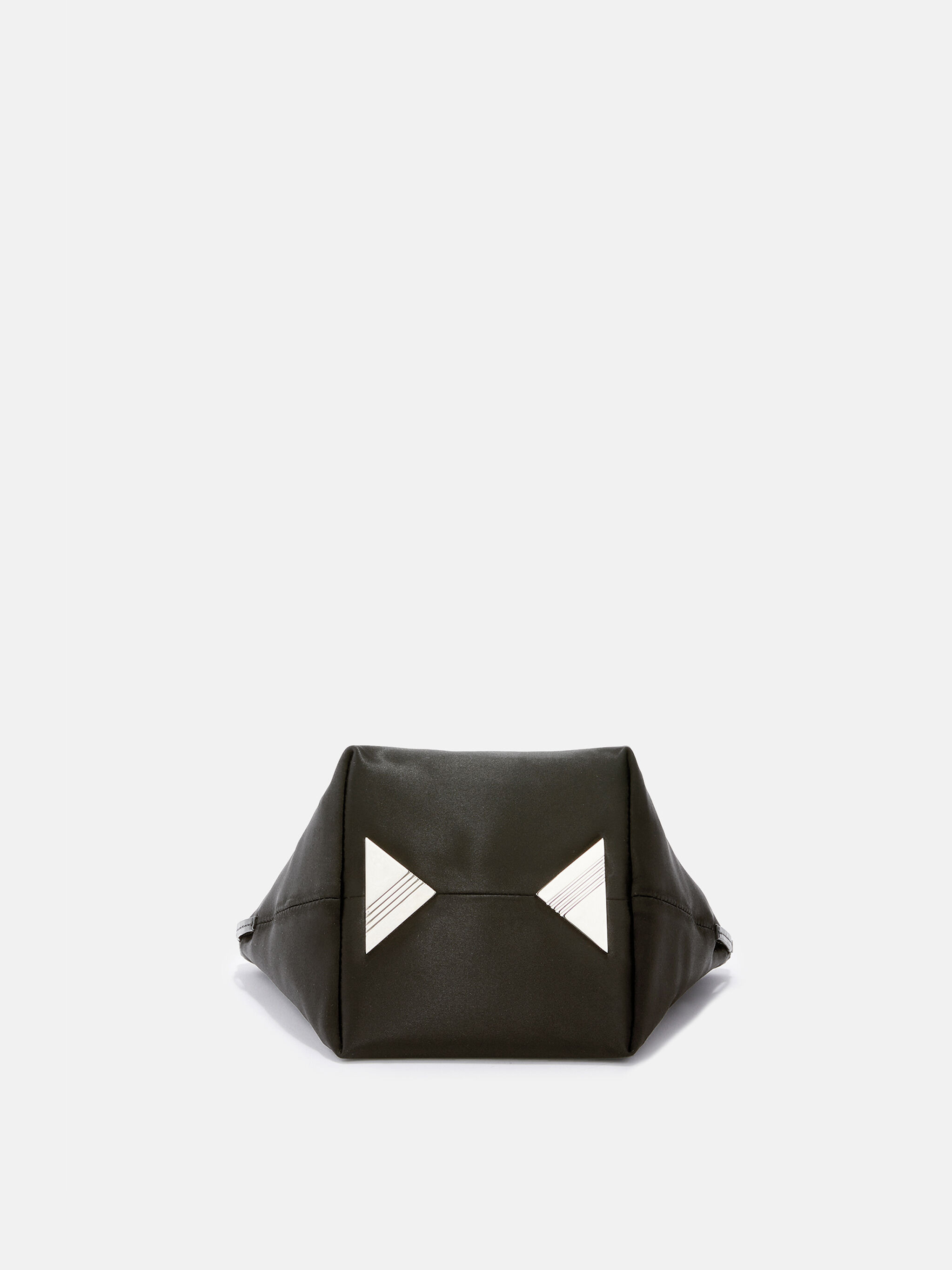''VIA DEI GIARDINI 15'' BLACK TOTE BAG - 5
