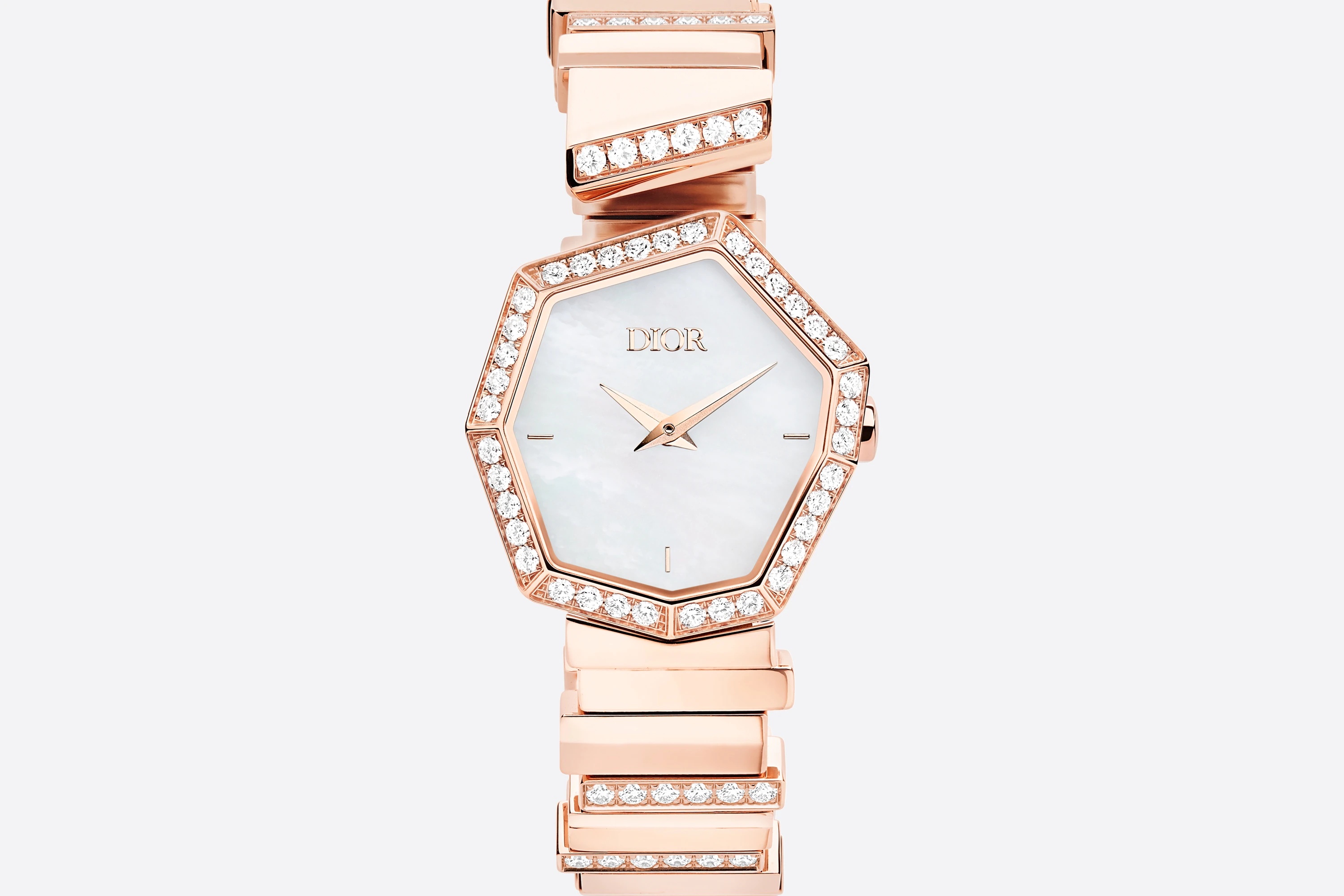 Pink Gold, Diamonds and White Mother-of-Pearl GEM DIOR - 1