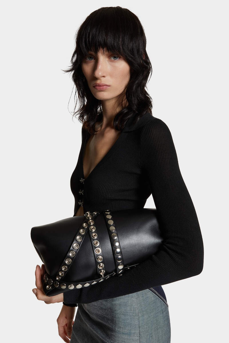 ALLOVER STUDS CLUTCH 6