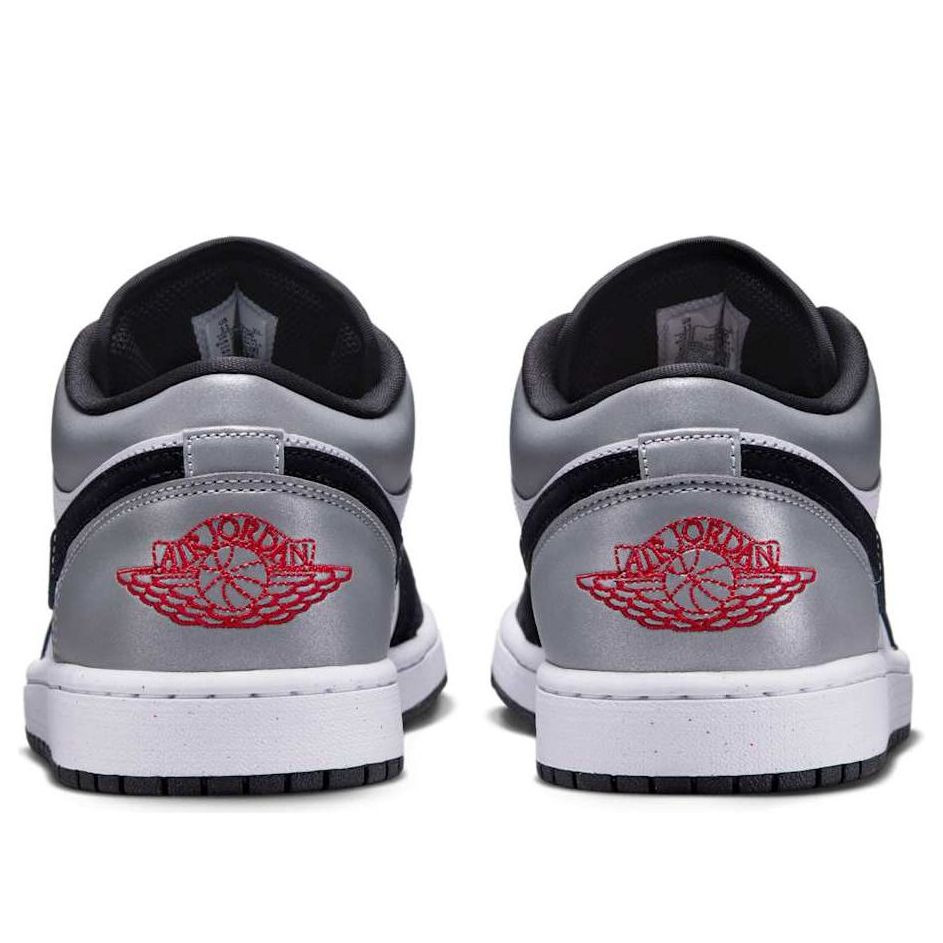 Air Jordan 1 Low SE 'White Fire Red Black Matte Silver' HF3148-106 - 5