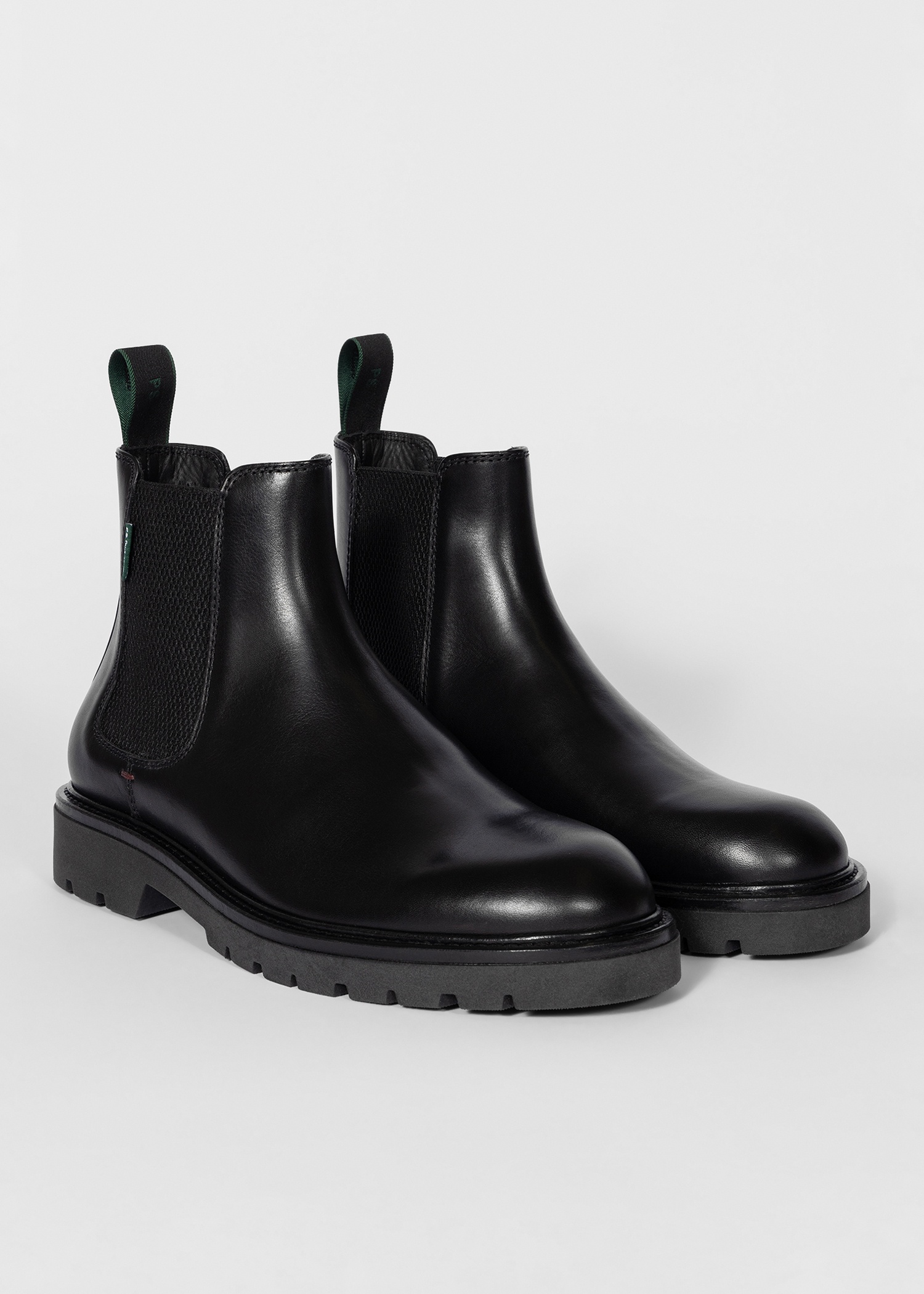Black Leather 'Xenon' Boots - 2