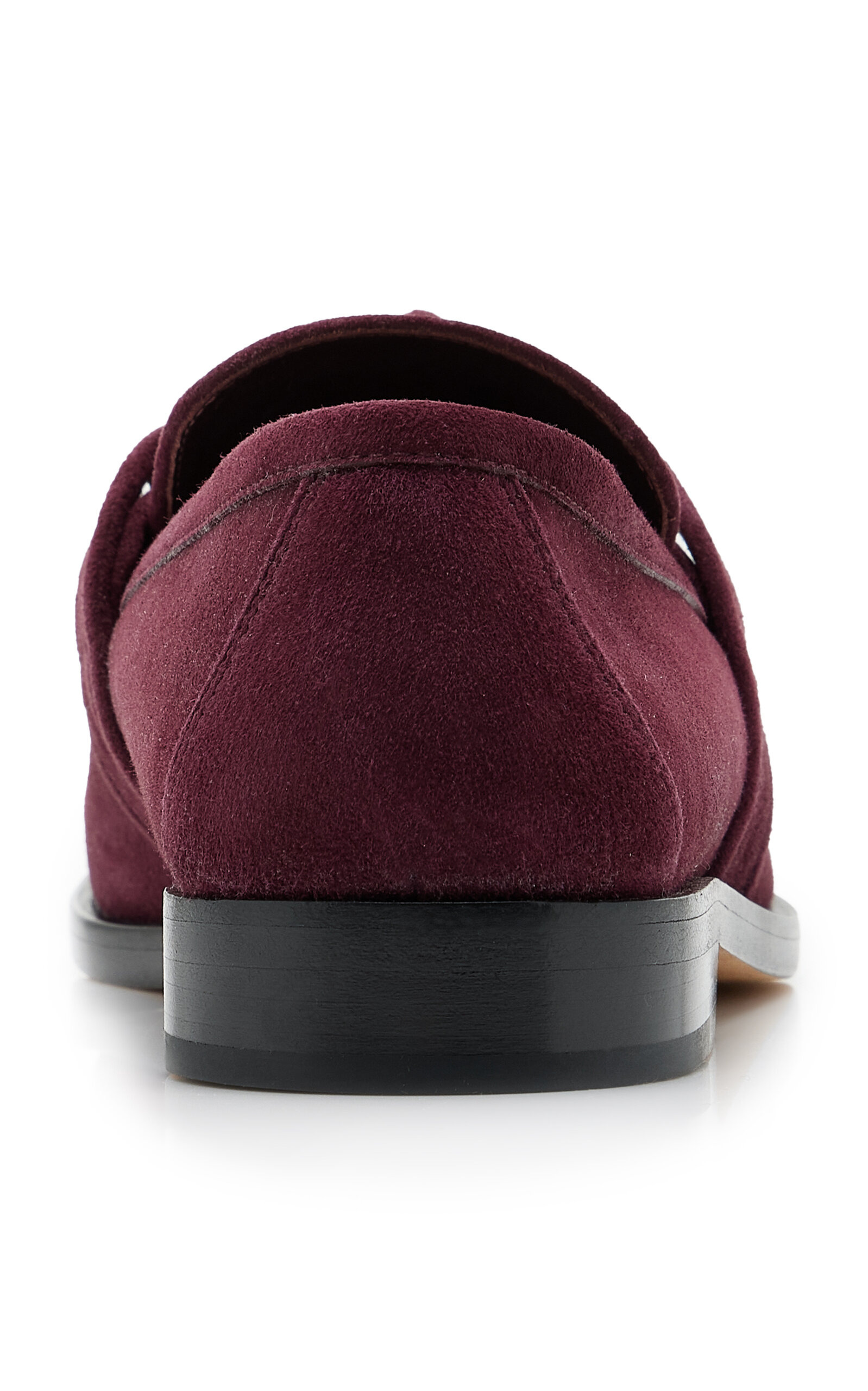 Astaire Suede Loafers burgundy - 4