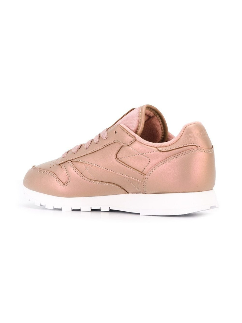 Classic leather pearlized sneakers 3