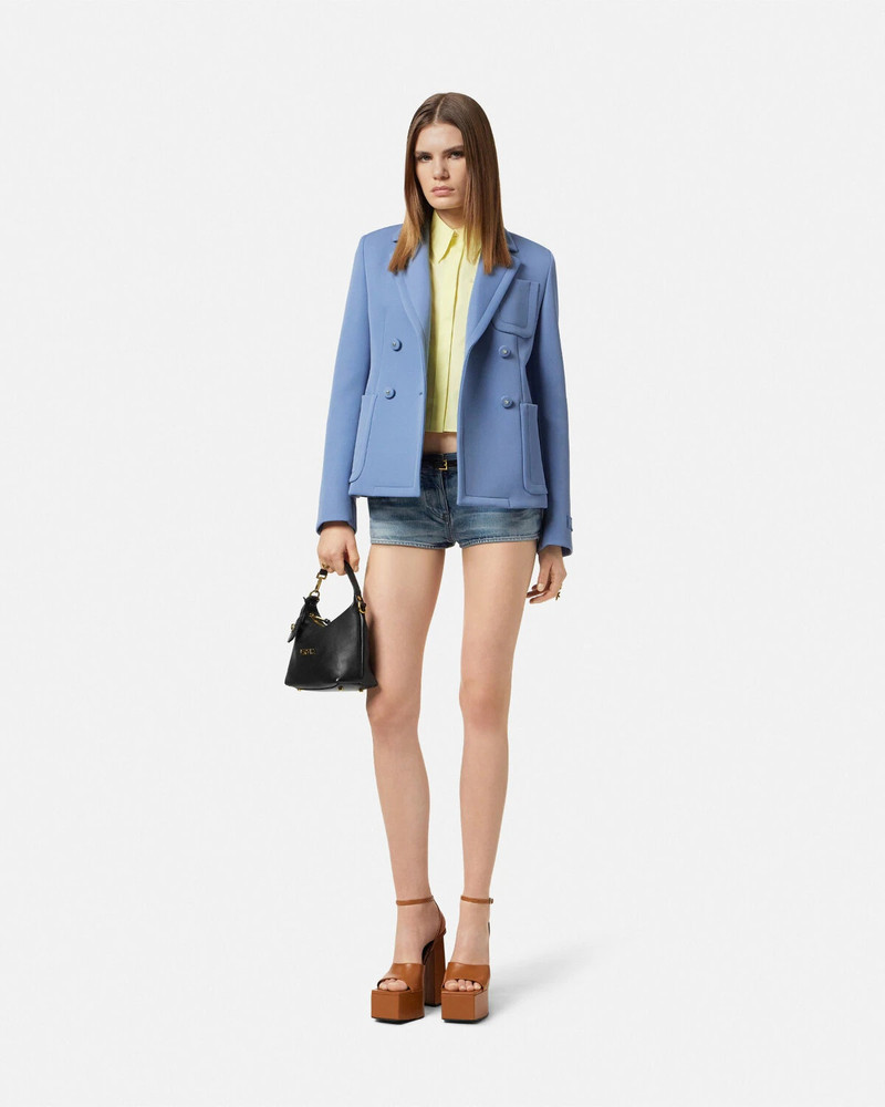 VERSACE Made in Japan Low Waist Denim Shorts outlook