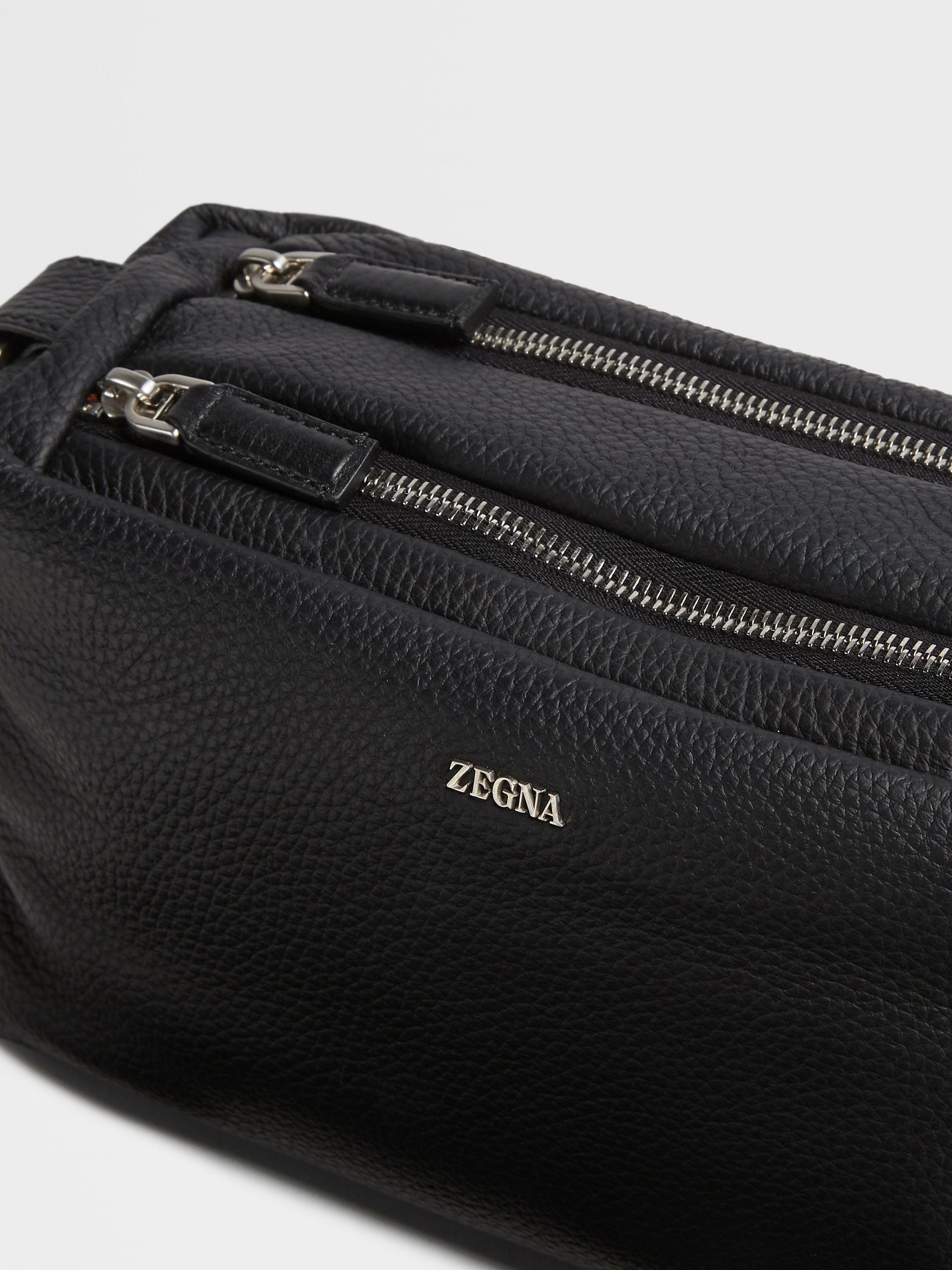 BLACK DEERSKIN SOFTY POUCH - 5