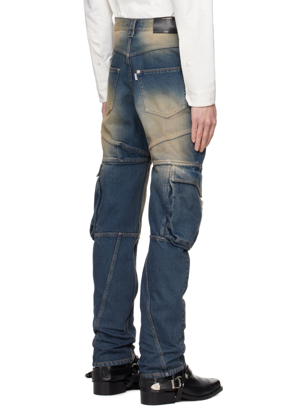 Blue Corset Jeans - 3