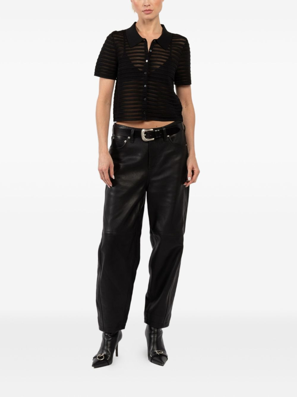 short-sleeve cardigan - 2