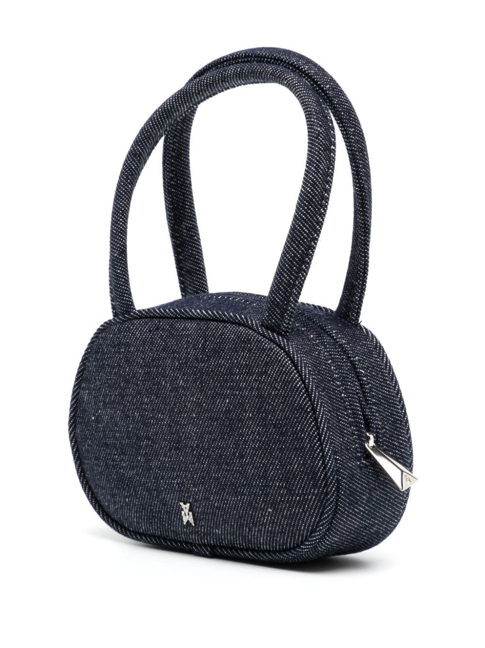 Superamini Bella denim shoulder bag - 4