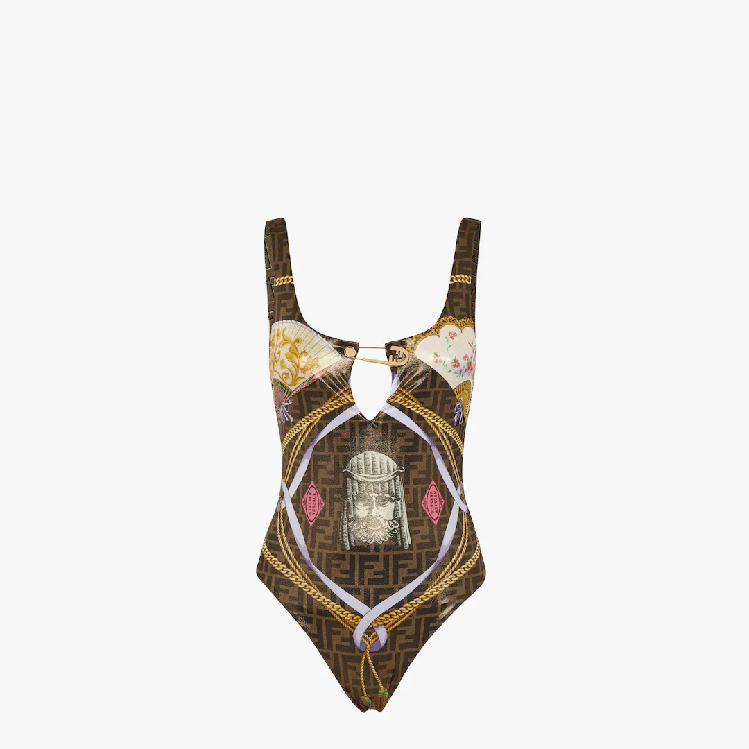Fendace multicolor Lycra® swimsuit - 1
