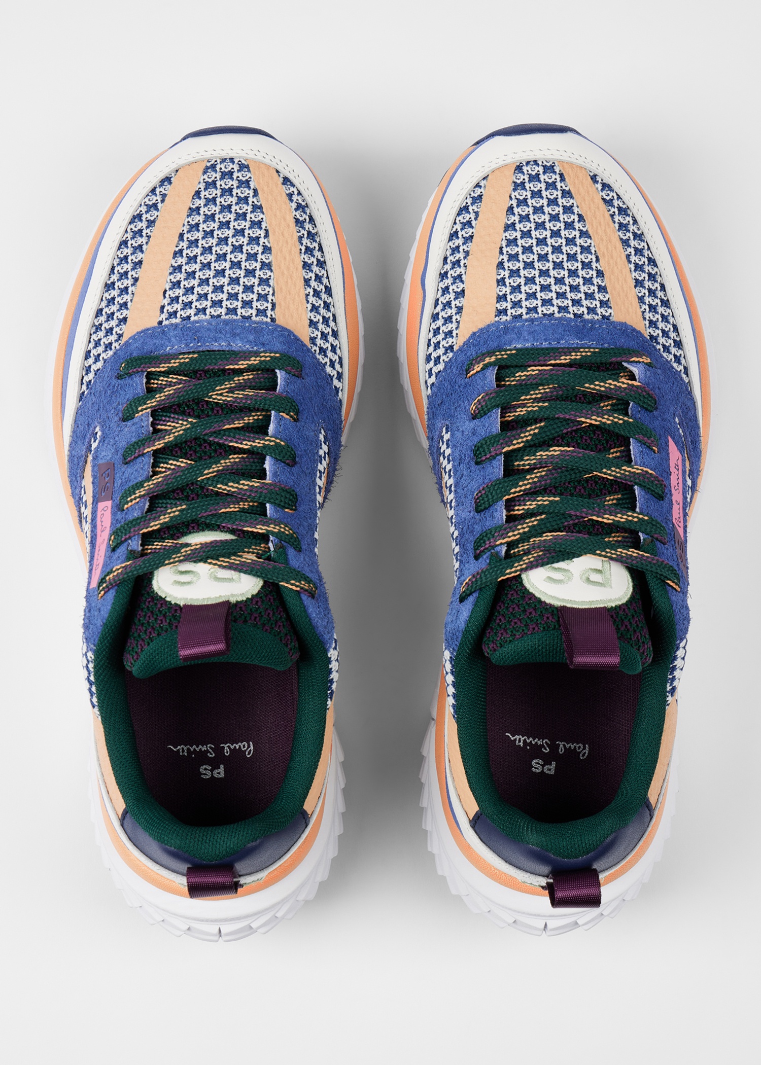 Blue 'Darter' Trainers - 3