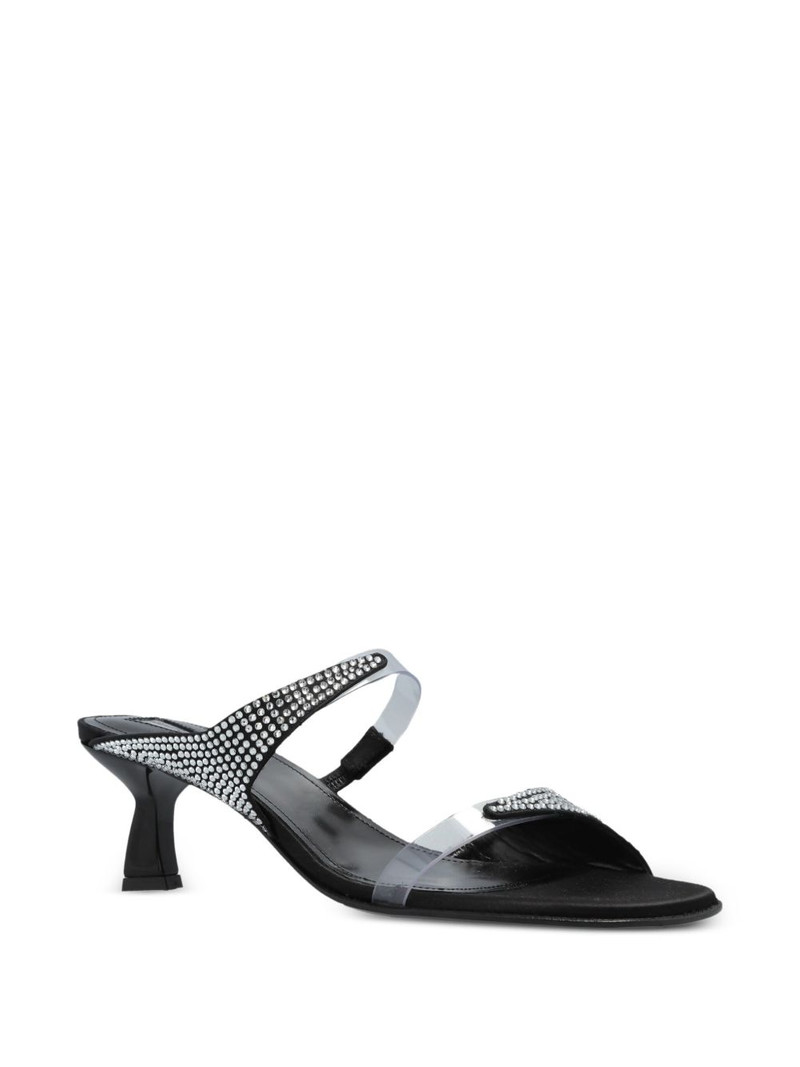 NODALETO rhinestone-embellished sandals outlook