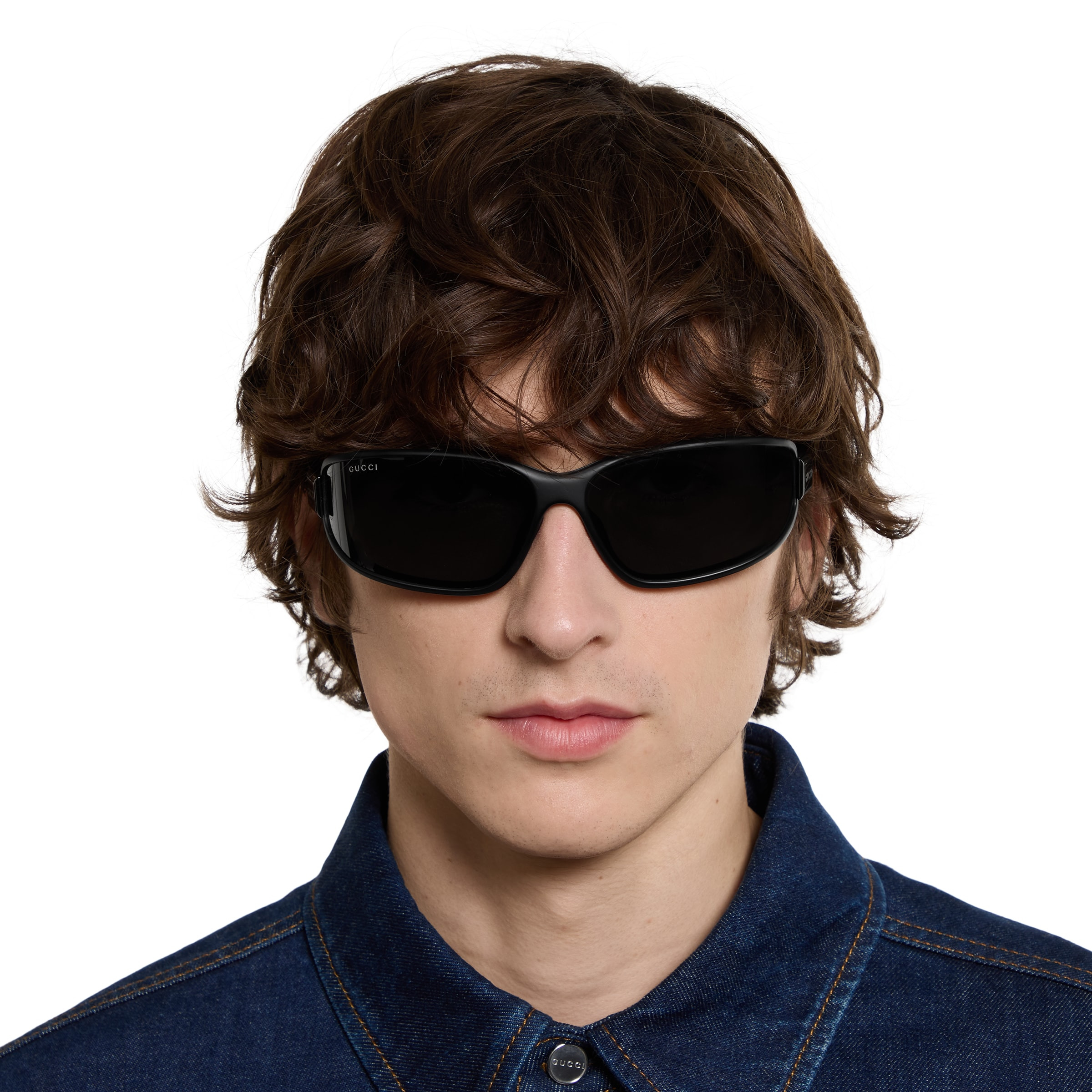 Rectangular frame sunglasses - 3