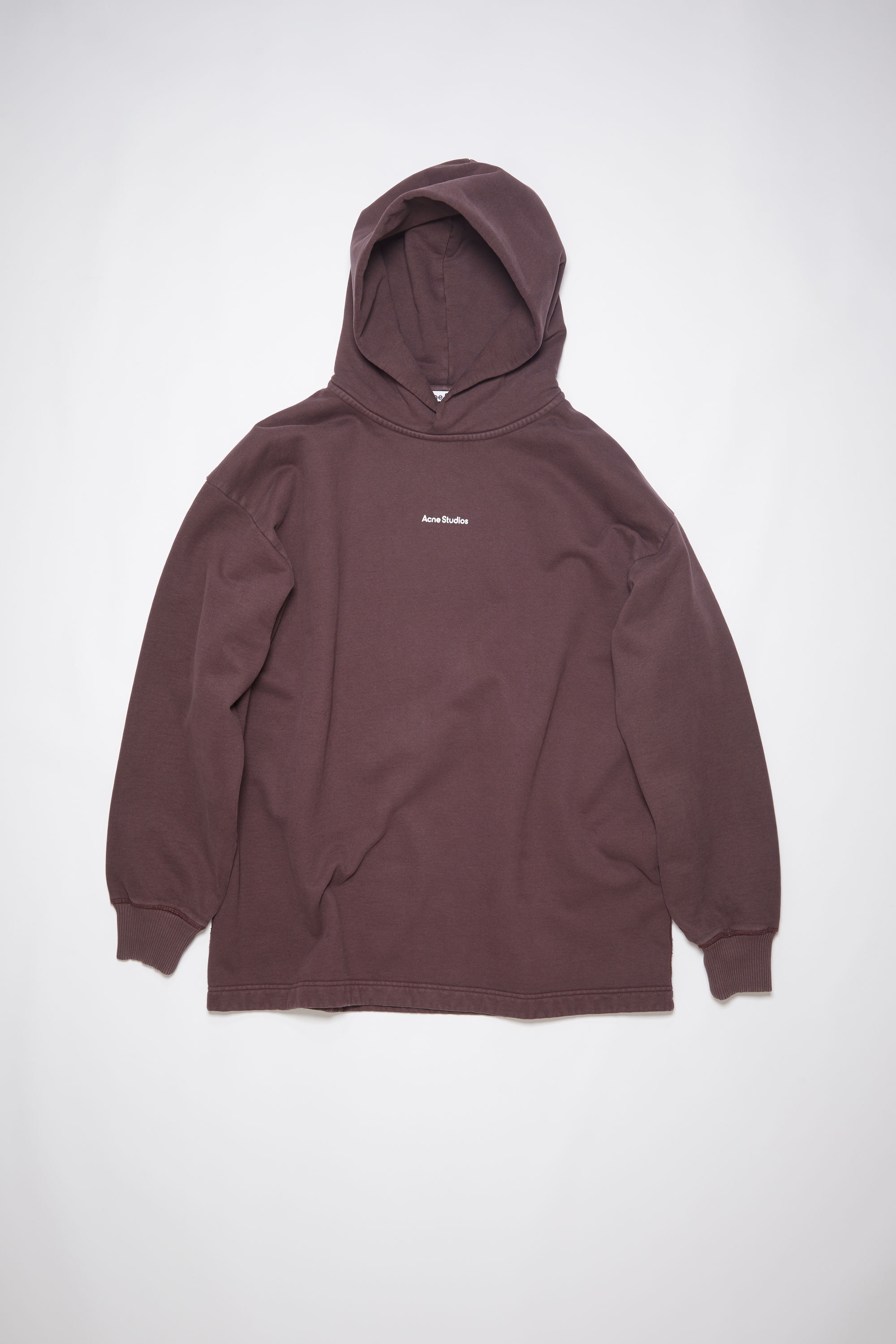 Logo hooded sweatshirt - Aubergine purple - 6