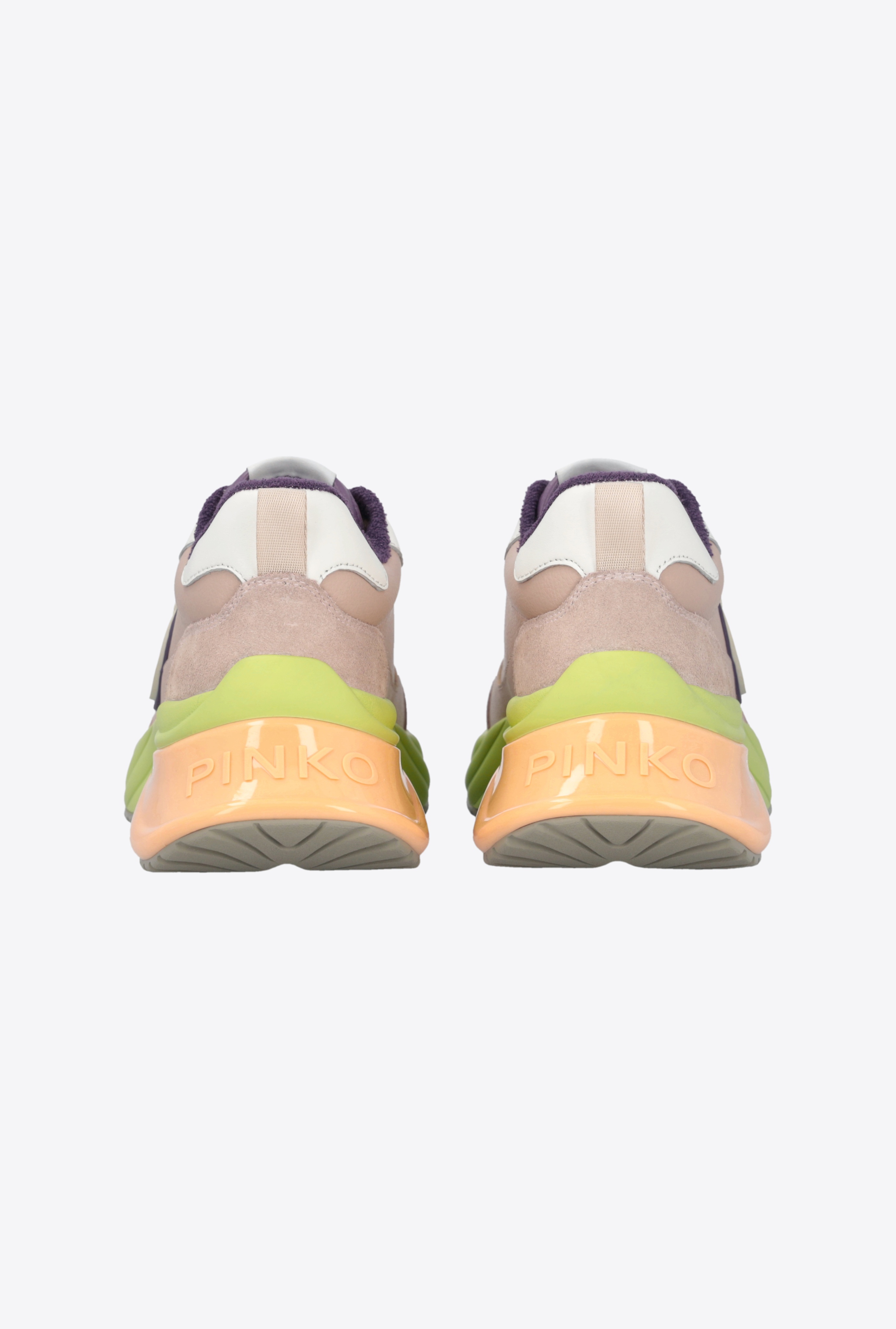 MULTICOLOURED ARIEL SNEAKERS WITH SUEDE DETAILS - 7