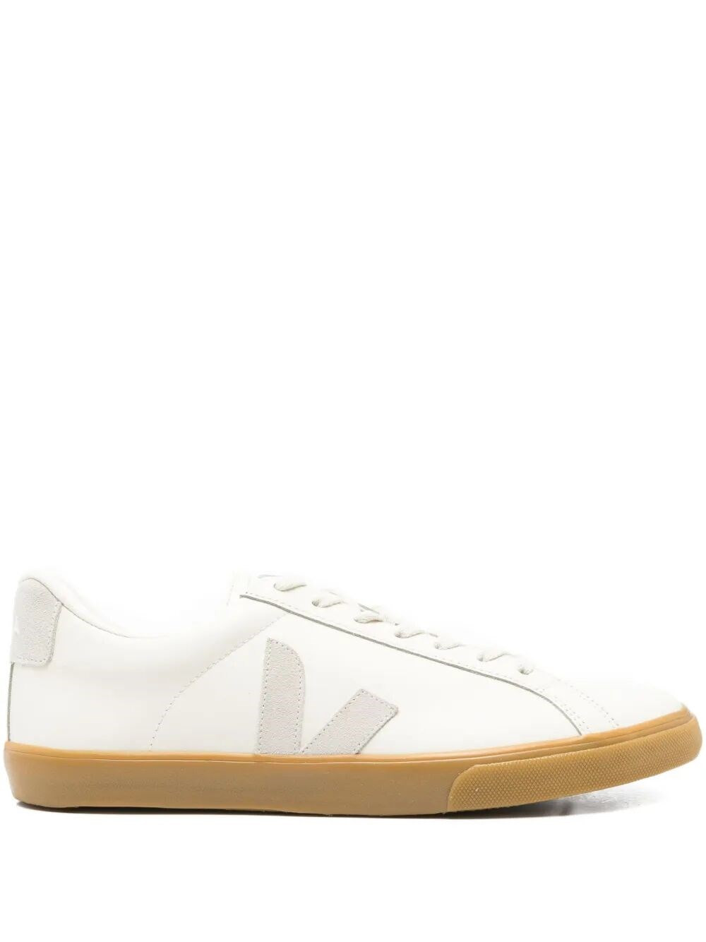 Introducing the 'ESPLAR LOGO' ECO LEATHER SNEAKERS by VEJA, a must-have in the world of trainers. Cr - 1