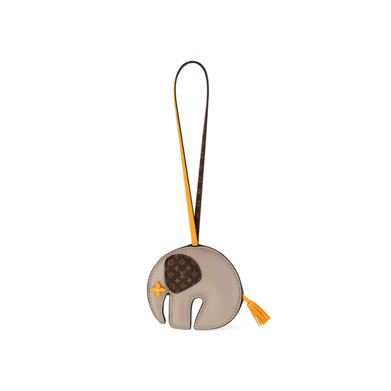 LV Elephant Bag Charm 1