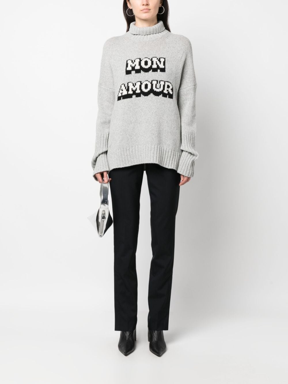 Prune tailored-cut trousers - 2