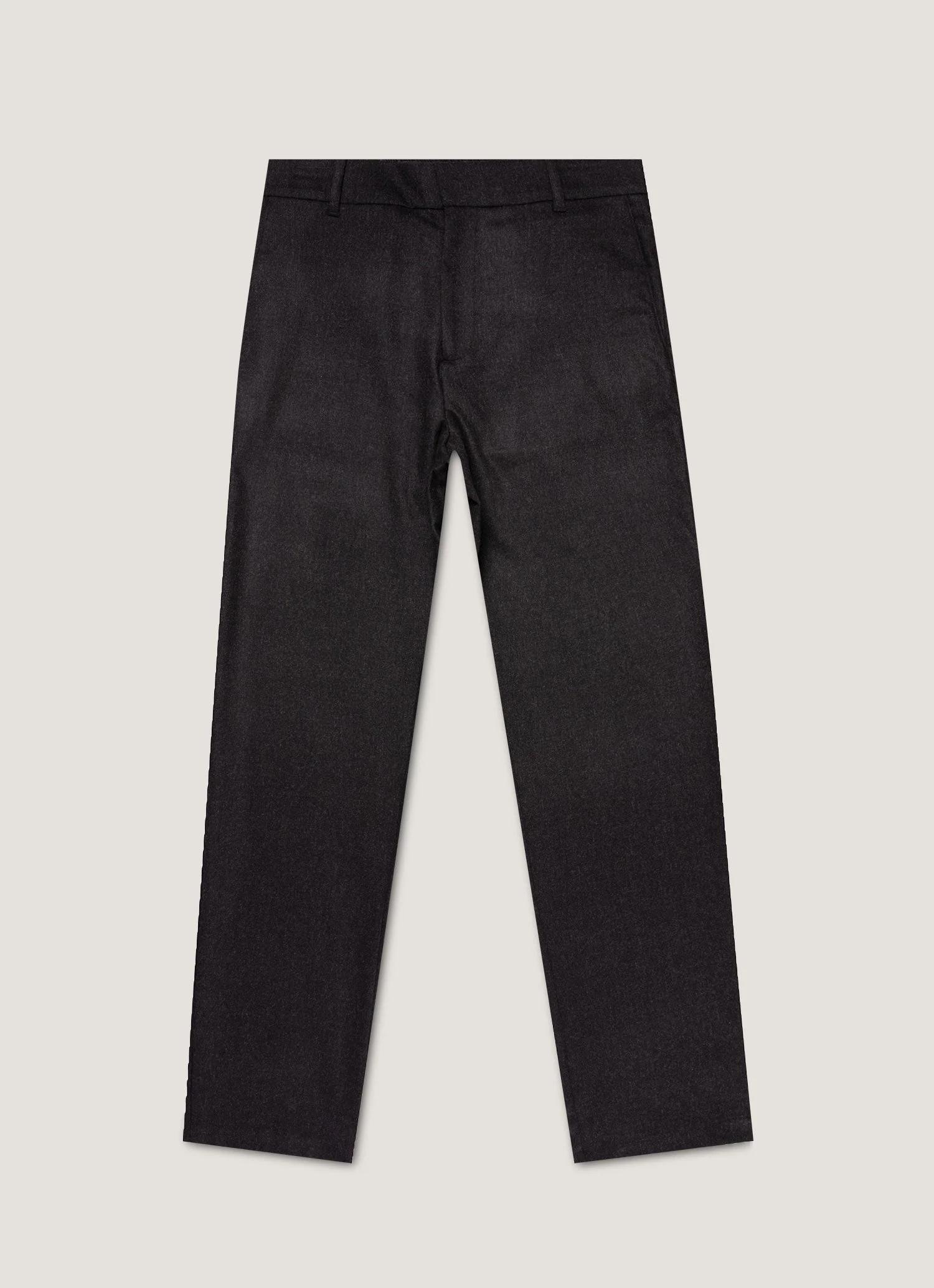 Wool Cashmere Flannel Trouser - 1