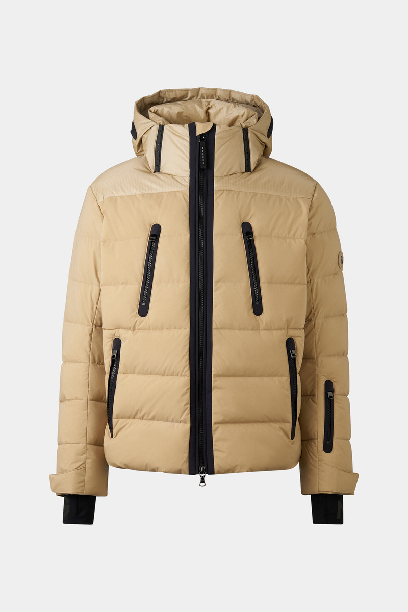 Blaine quilted jacket in Beige 1