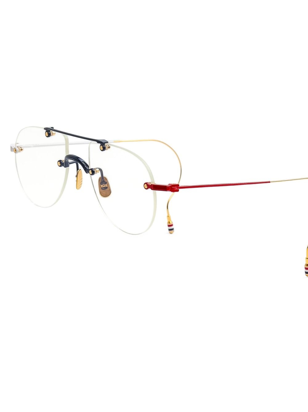 pilot-frame glasses - 3