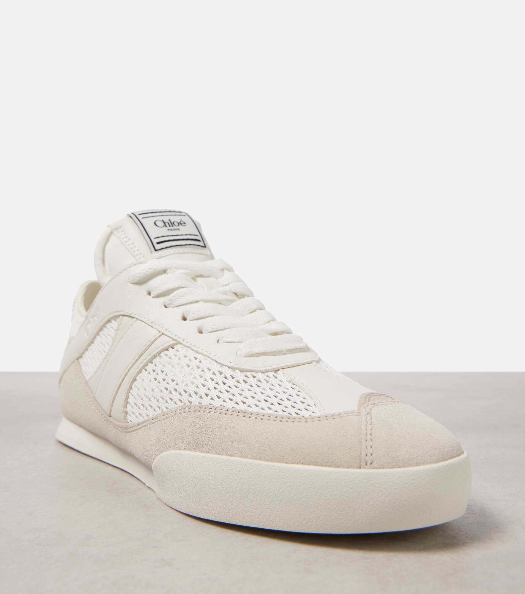Chloé Kick leather low-top sneakers - 5