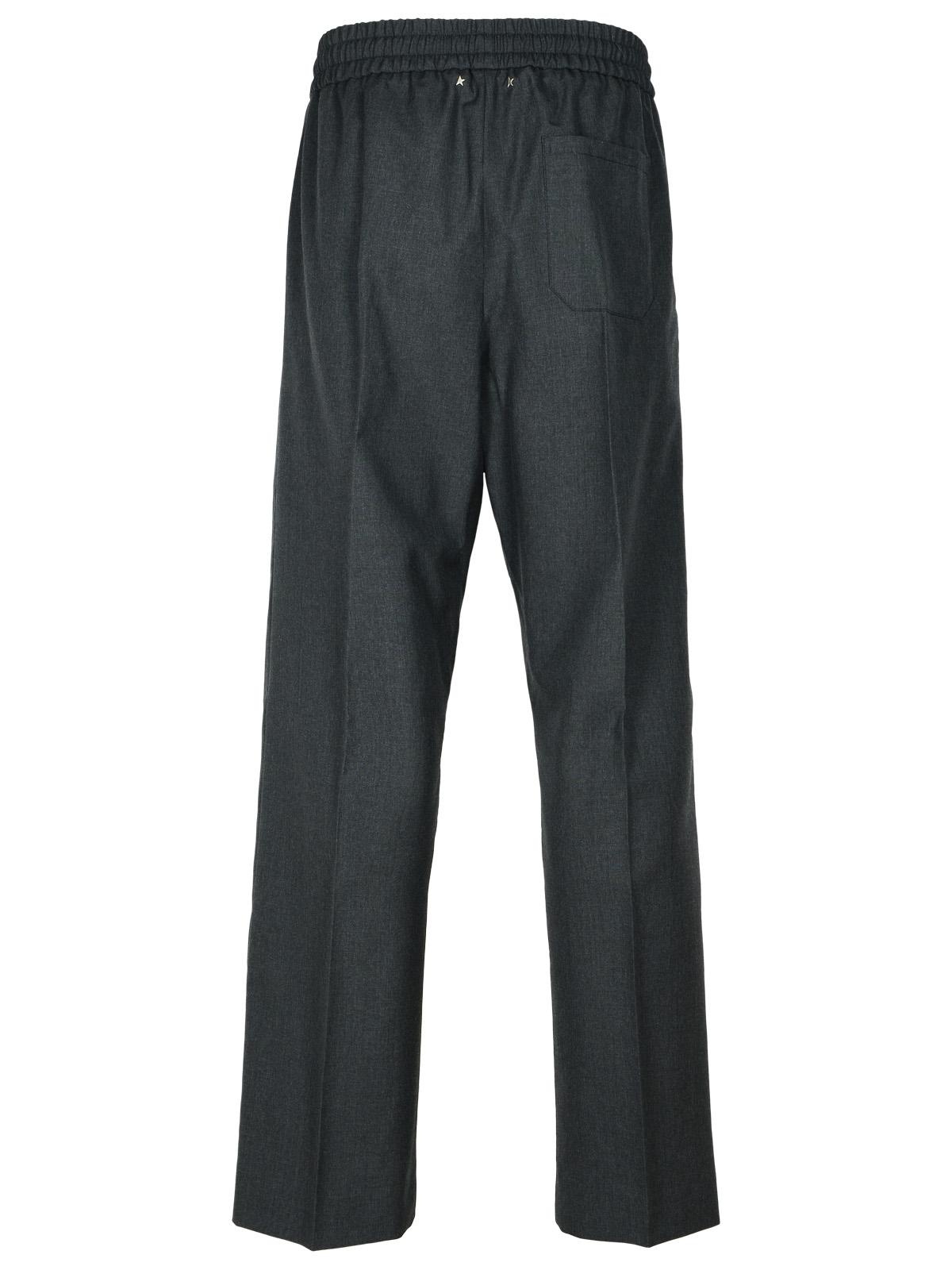 Golden Goose 'Lenny' Grey Virgin Wool Pants Man - 3