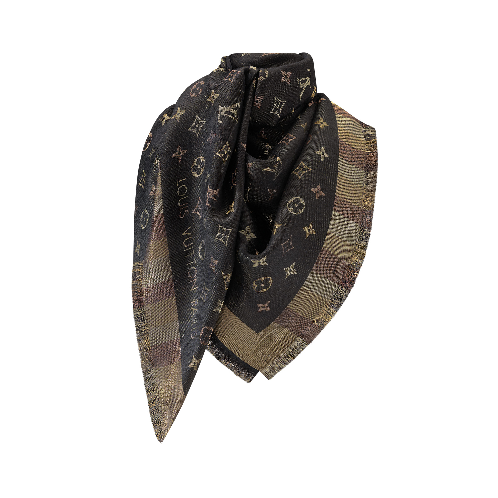 So Shine Monogram Shawl - 2