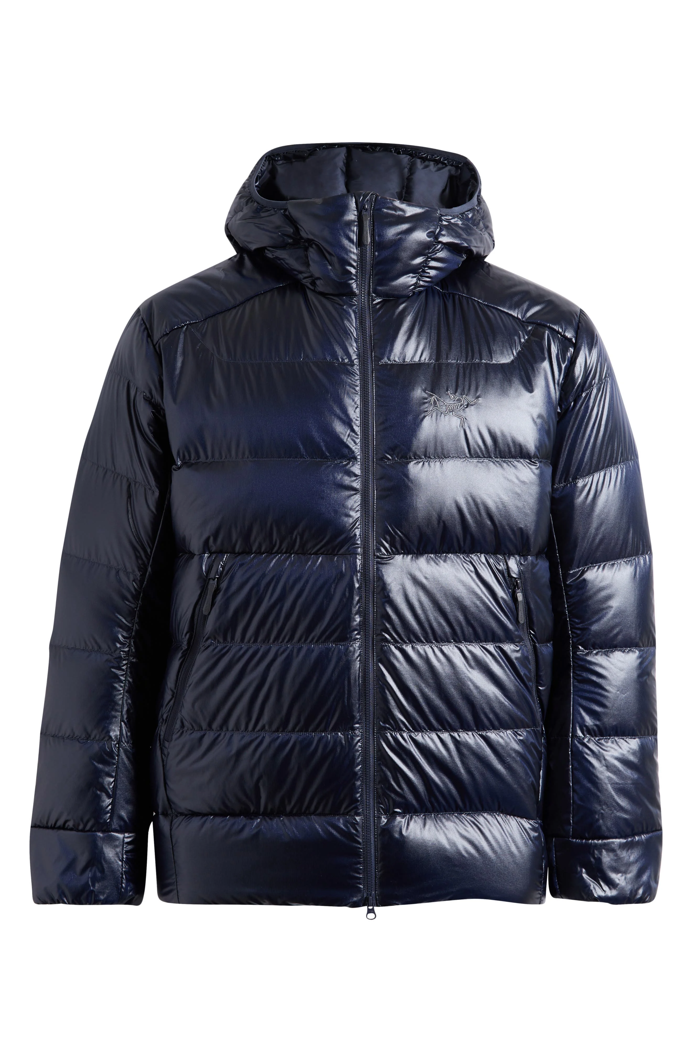 Arc'Teryx Cerium SV Hooded Puffer Down Jacket in Black Sapphire at Nordstrom - 1