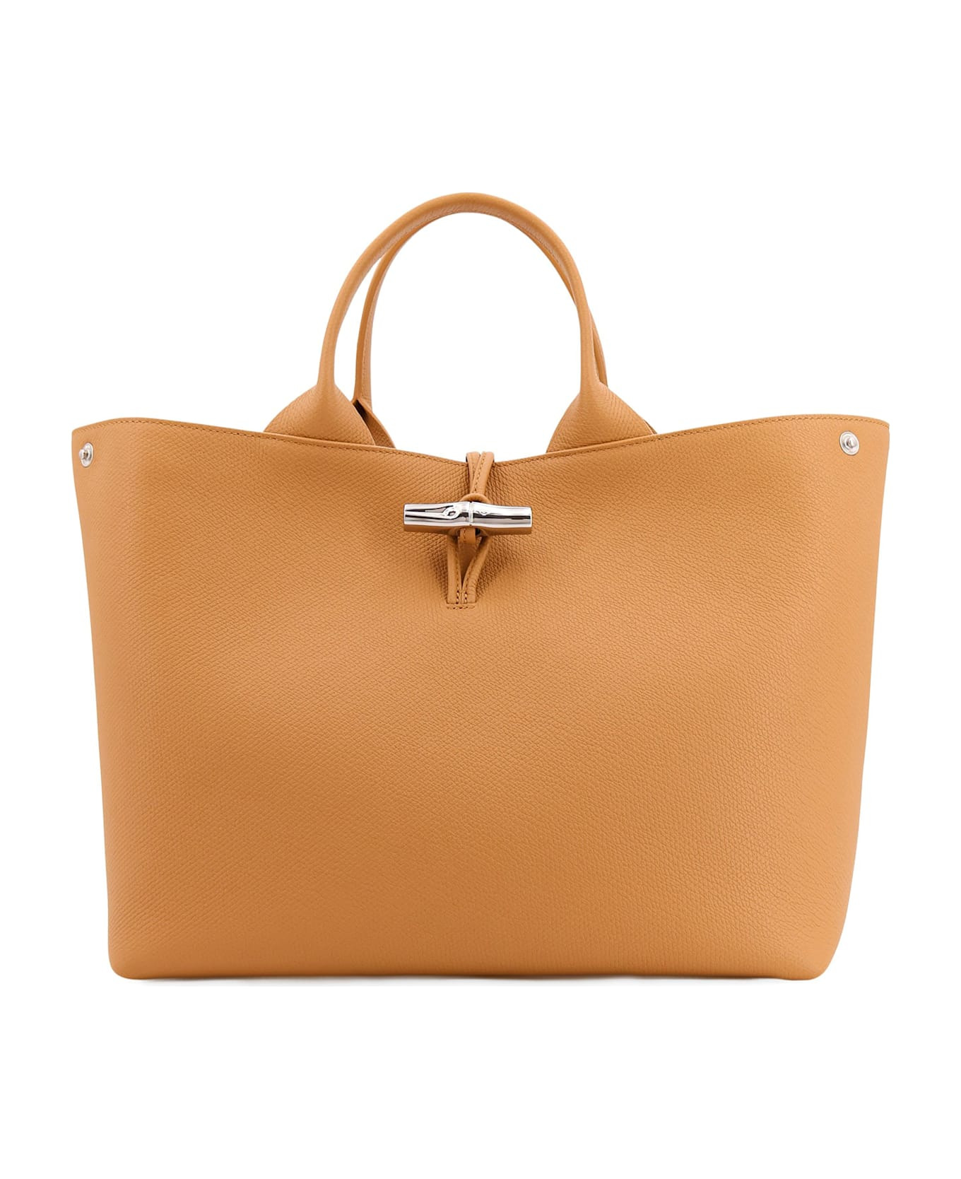 Le Roseau Textured Leather Handbag - 1
