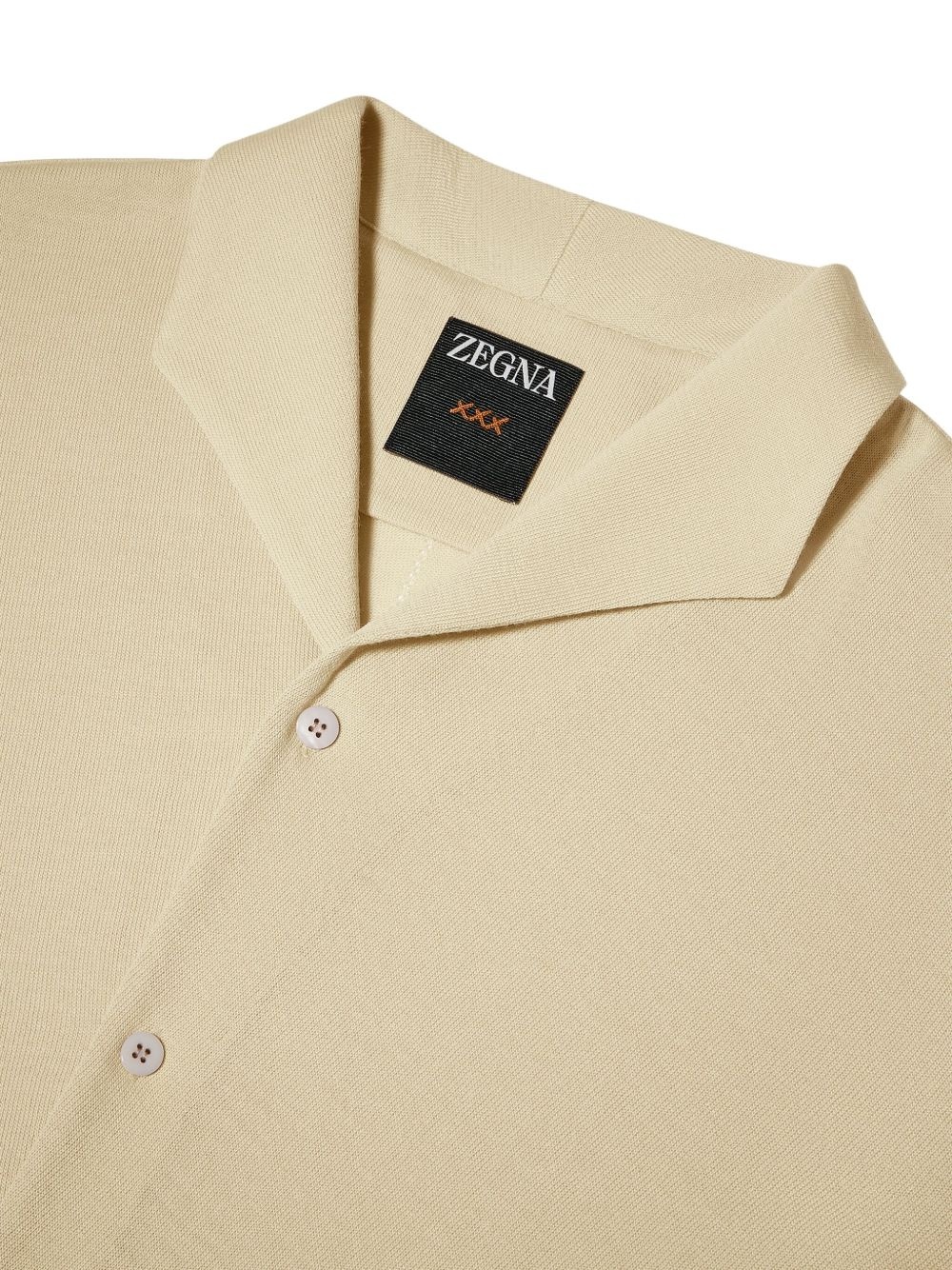 knitted polo shirt - 2