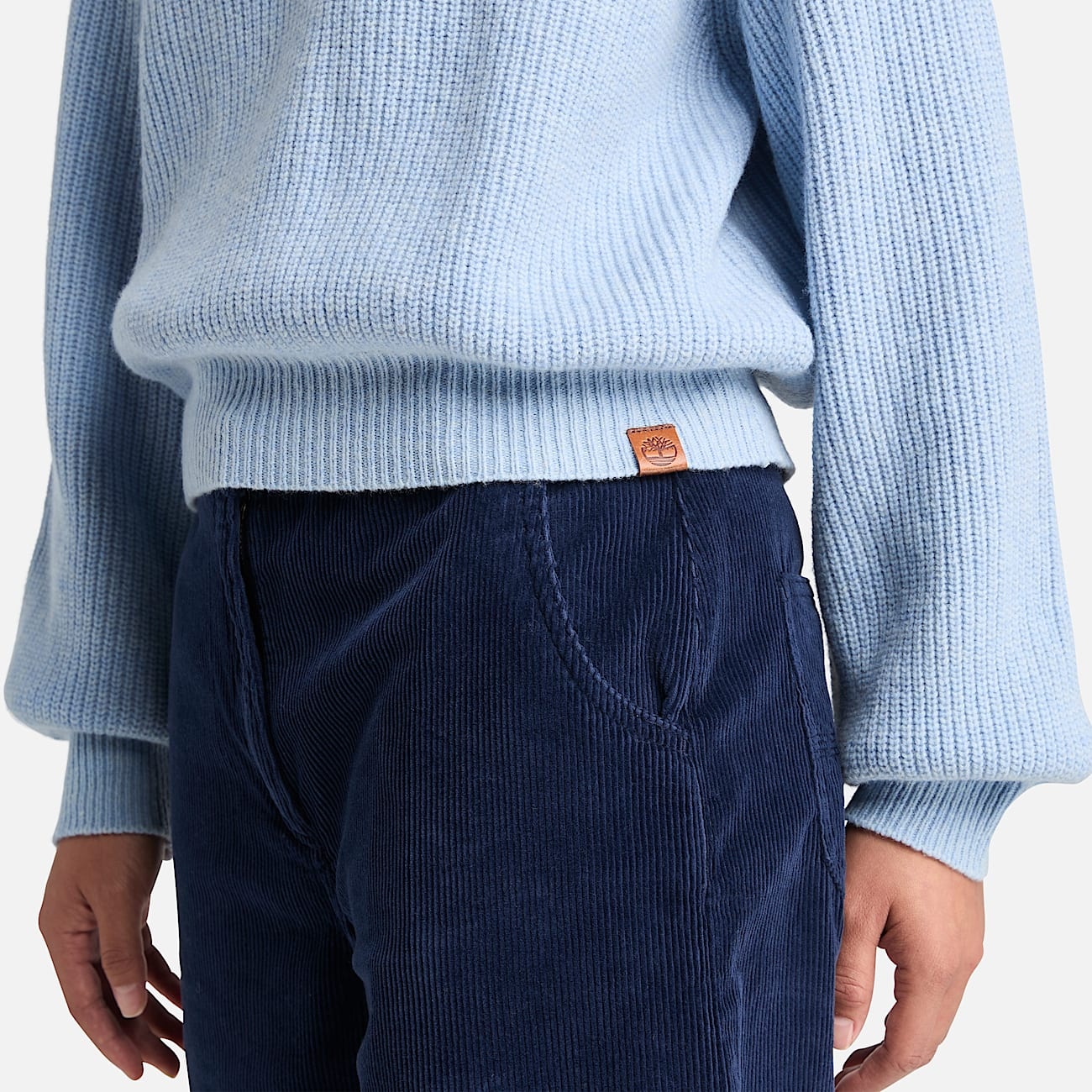 Women's Wool Blend Crew Sweater - 4