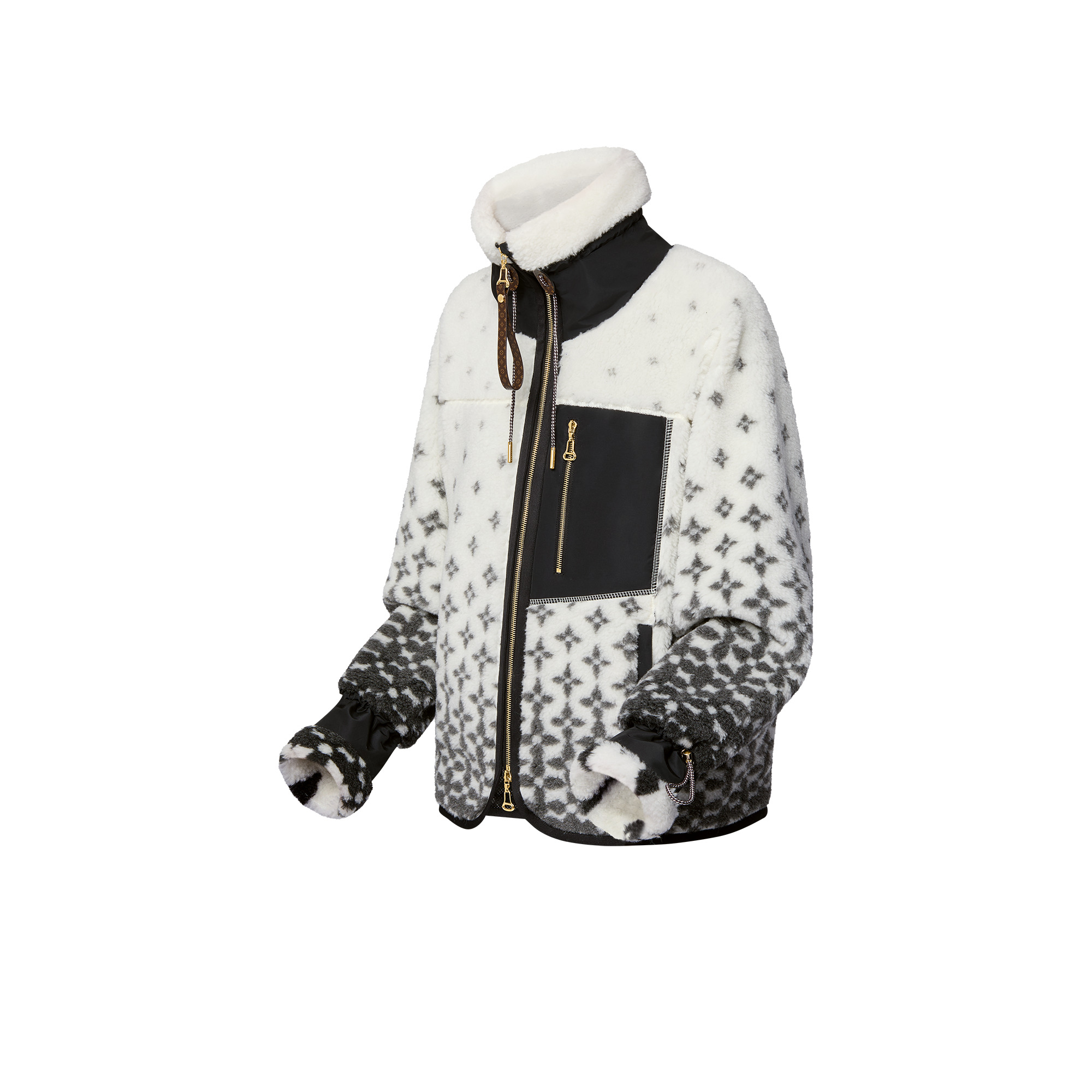 Ombré Monogram Fleece Jacket - 2