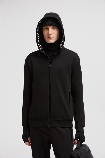 Moncler Logo Zip-Up Hoodie outlook