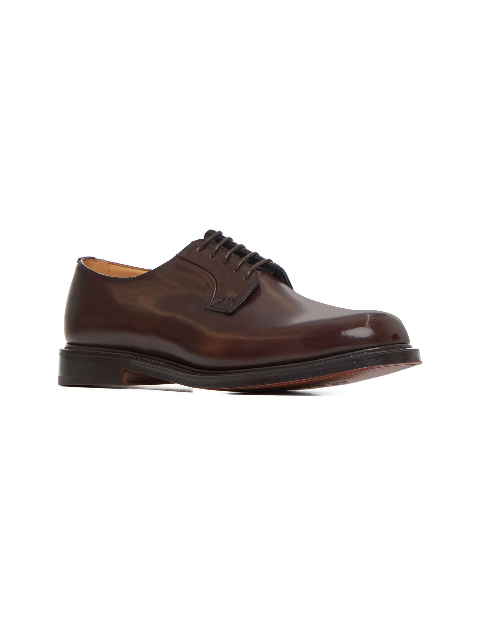Shannon leather derby shoes - 2