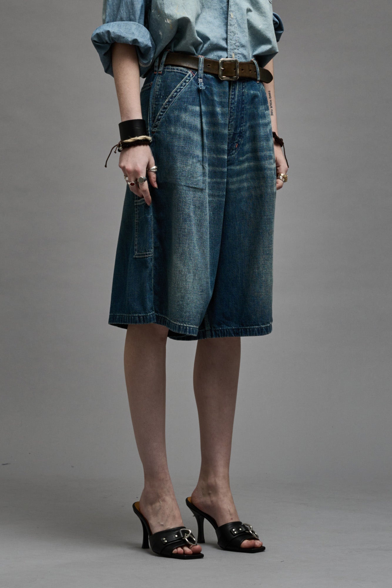 JESSE CARPENTER SHORT - WINDSOR BLUE - 5
