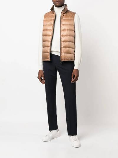 Herno reversible padded down gilet outlook