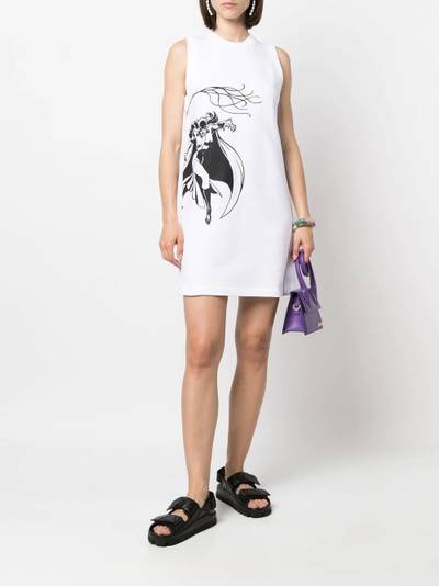Lanvin x DC Comics Catwoman mini dress outlook