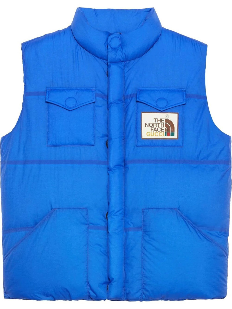 x The North Face padded gilet - 1