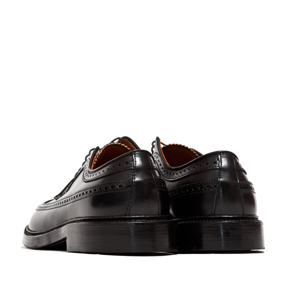 Black Cordovan Longwing Blucher - 4
