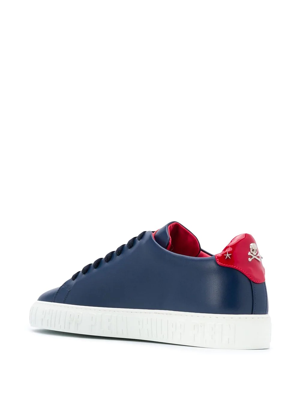 skull-patch low-top trainers  - 3