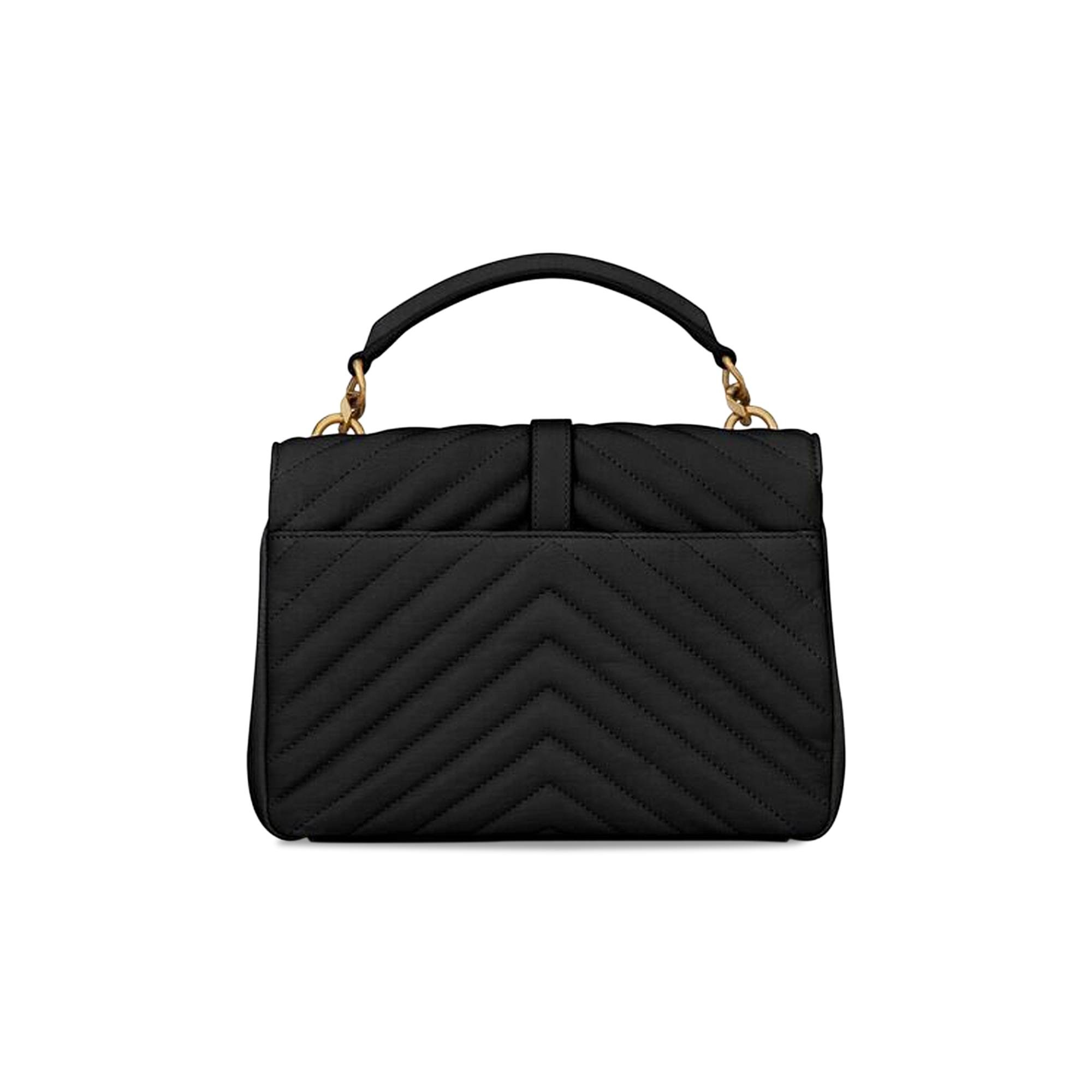 Saint Laurent Medium College Shoulder Bag 'Black' - 2