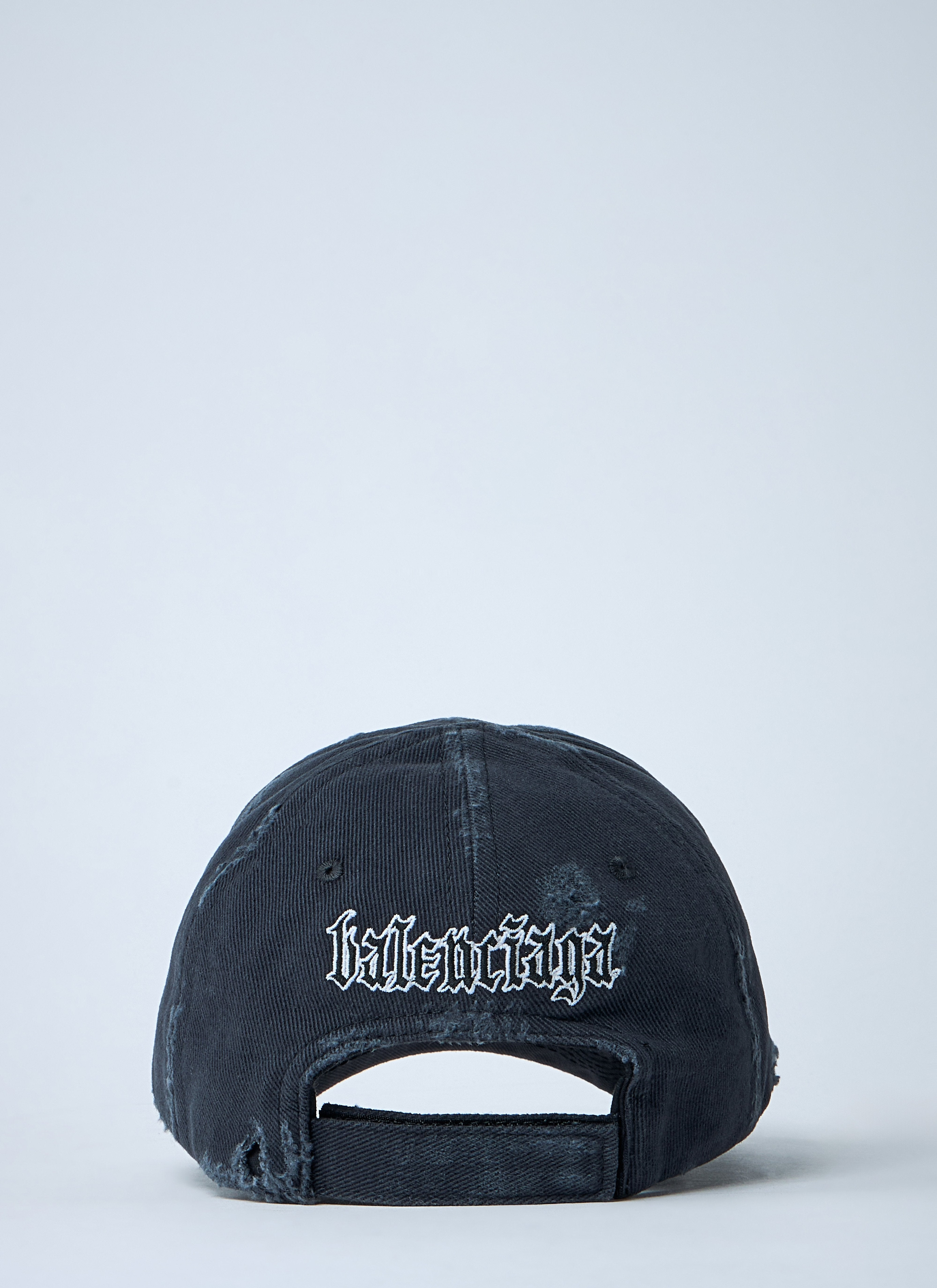 Balenciaga Women Logo Motif Baseball Cap - 4