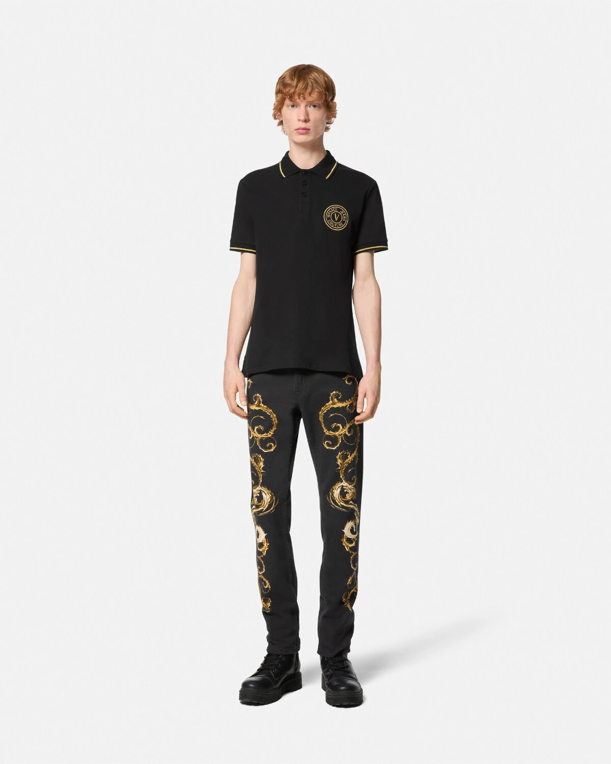 Chromo Couture Slim-Fit Jeans - 2