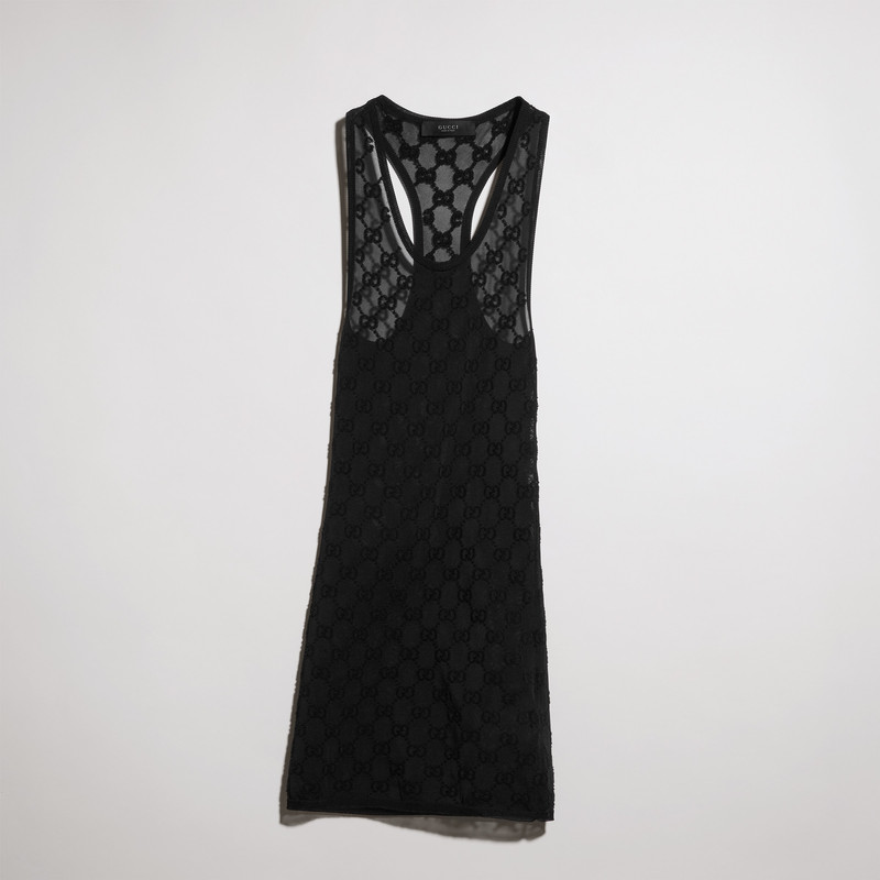 Fine crêpe viscose dress - 1