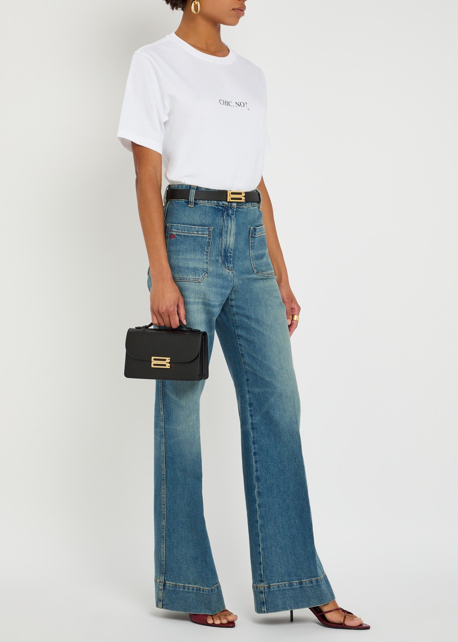 Victoria Beckham Alina Flared-leg Jeans - 4
