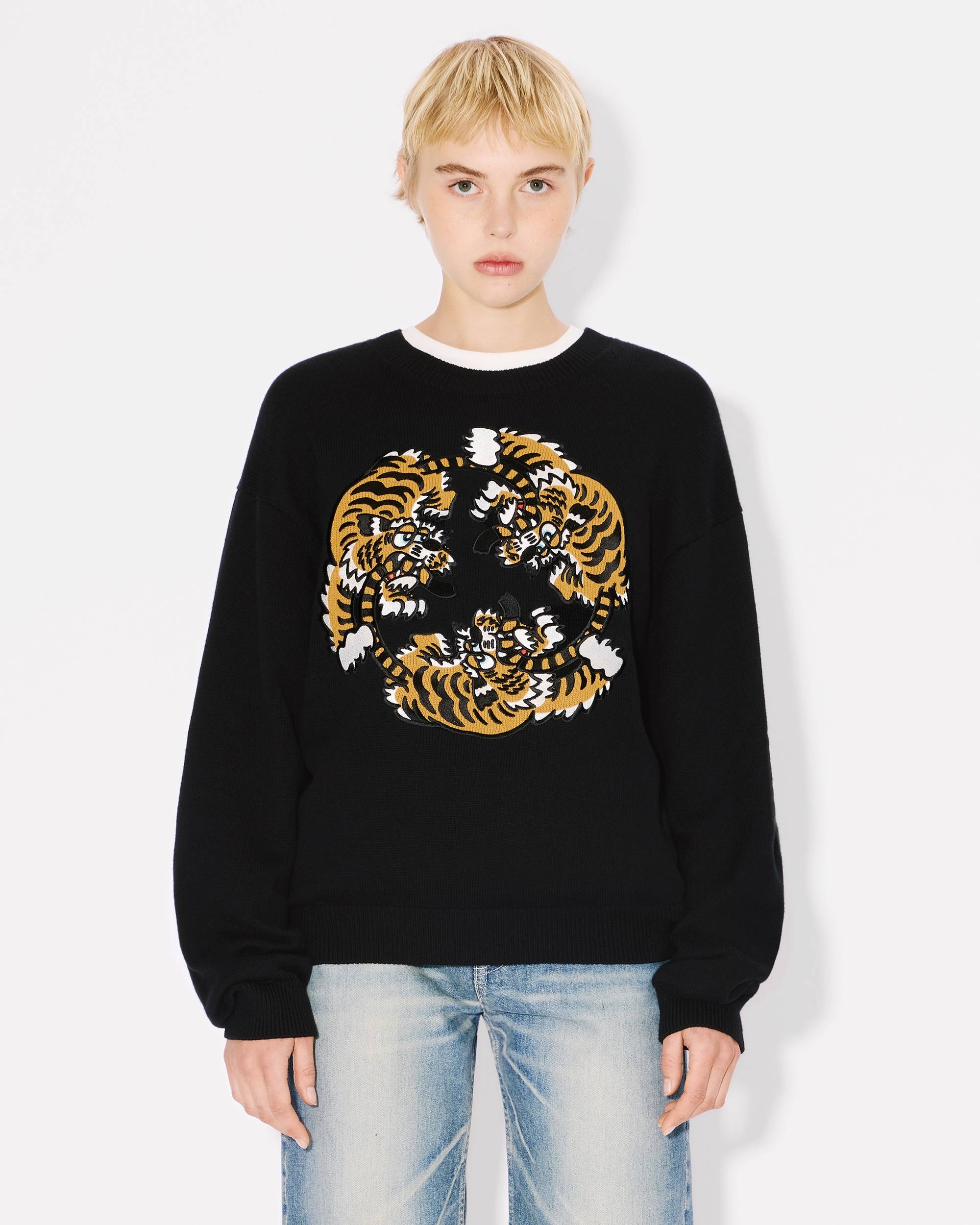 'KENZO VERDY MARKET' genderless embroidered jumper in wool and cotton - 3