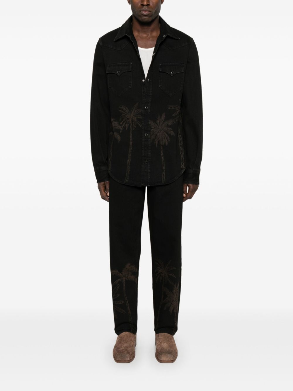 Jungle Toile De Jouy jeans - 2