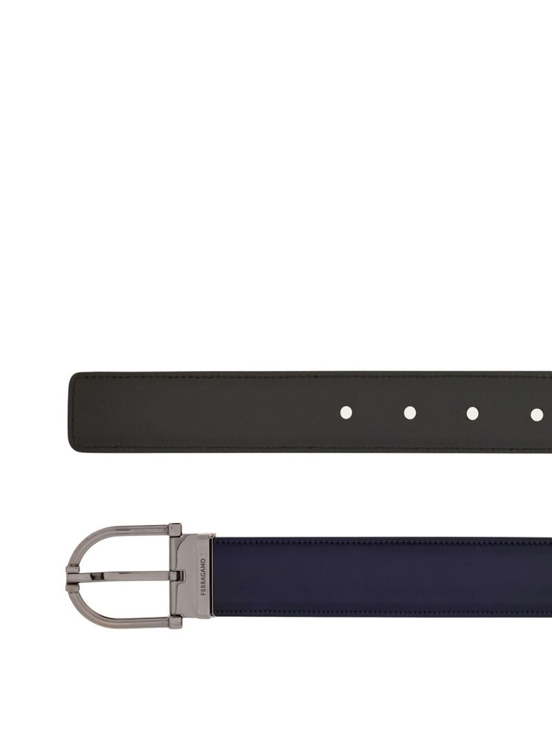 FERRAGAMO reversible leather belt outlook