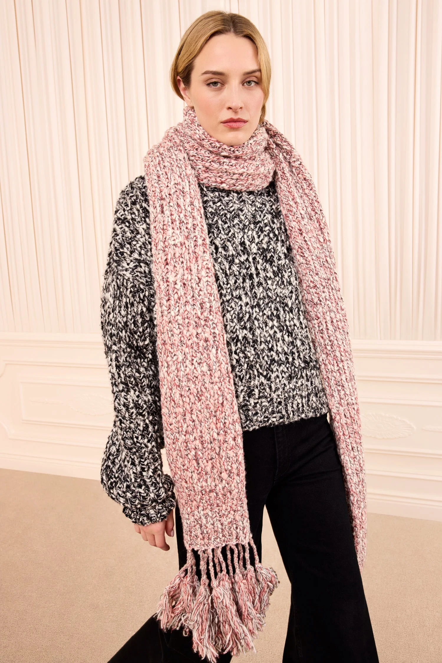 Maeve Knit Scarf - 1